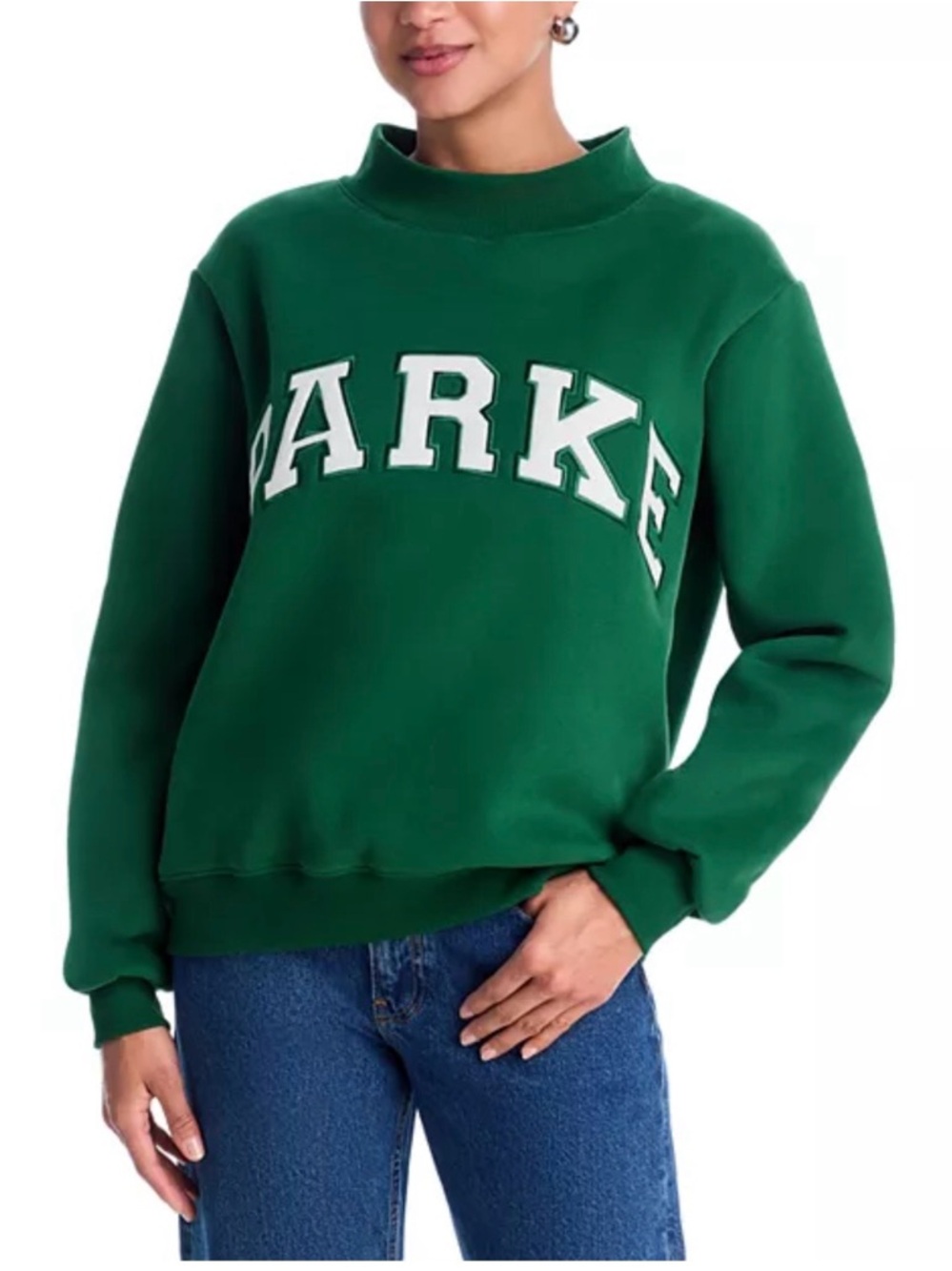 Women’s Parke Sweatshirt Green S/M NWT
